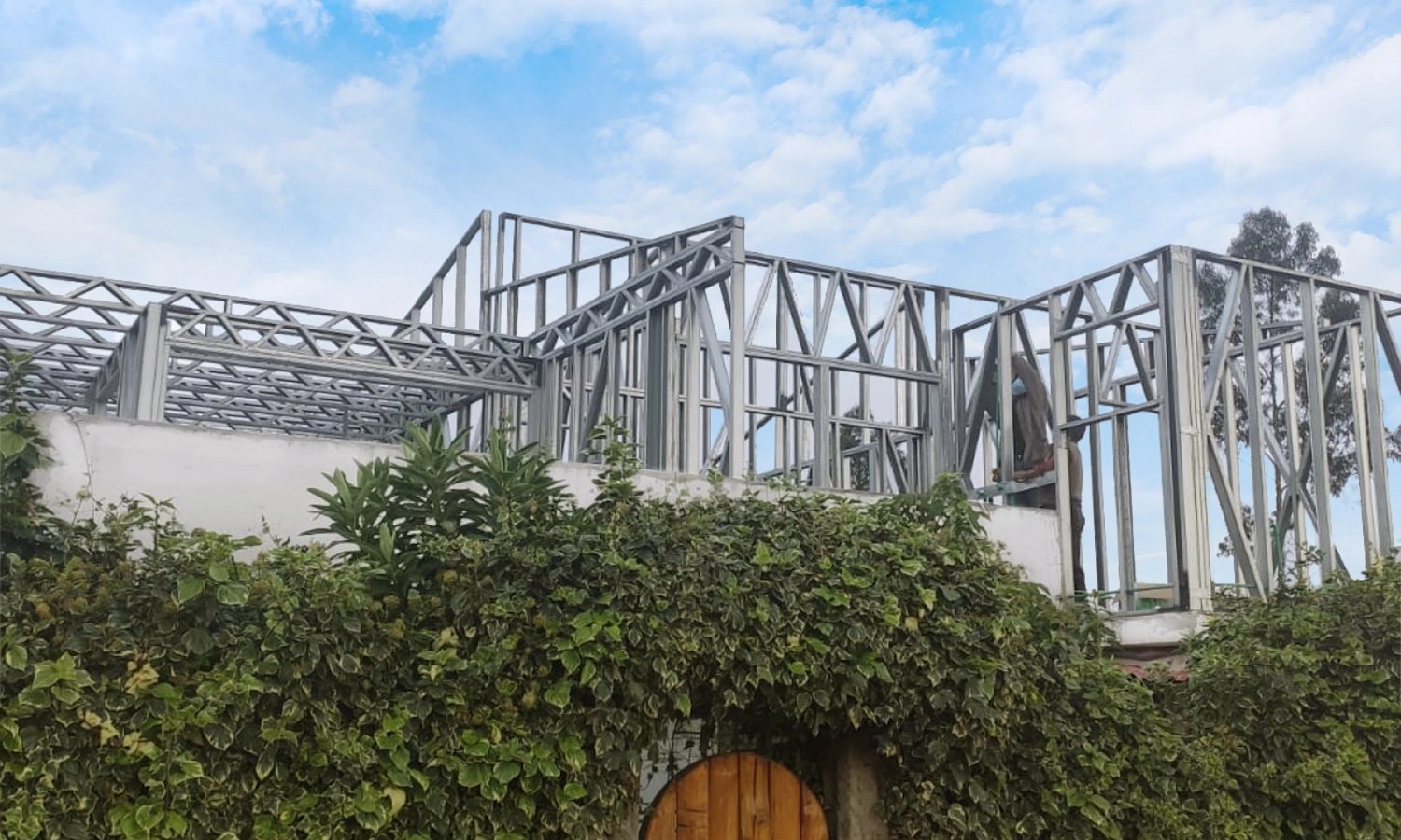 Steel Framing segundo piso sobre construcción existente